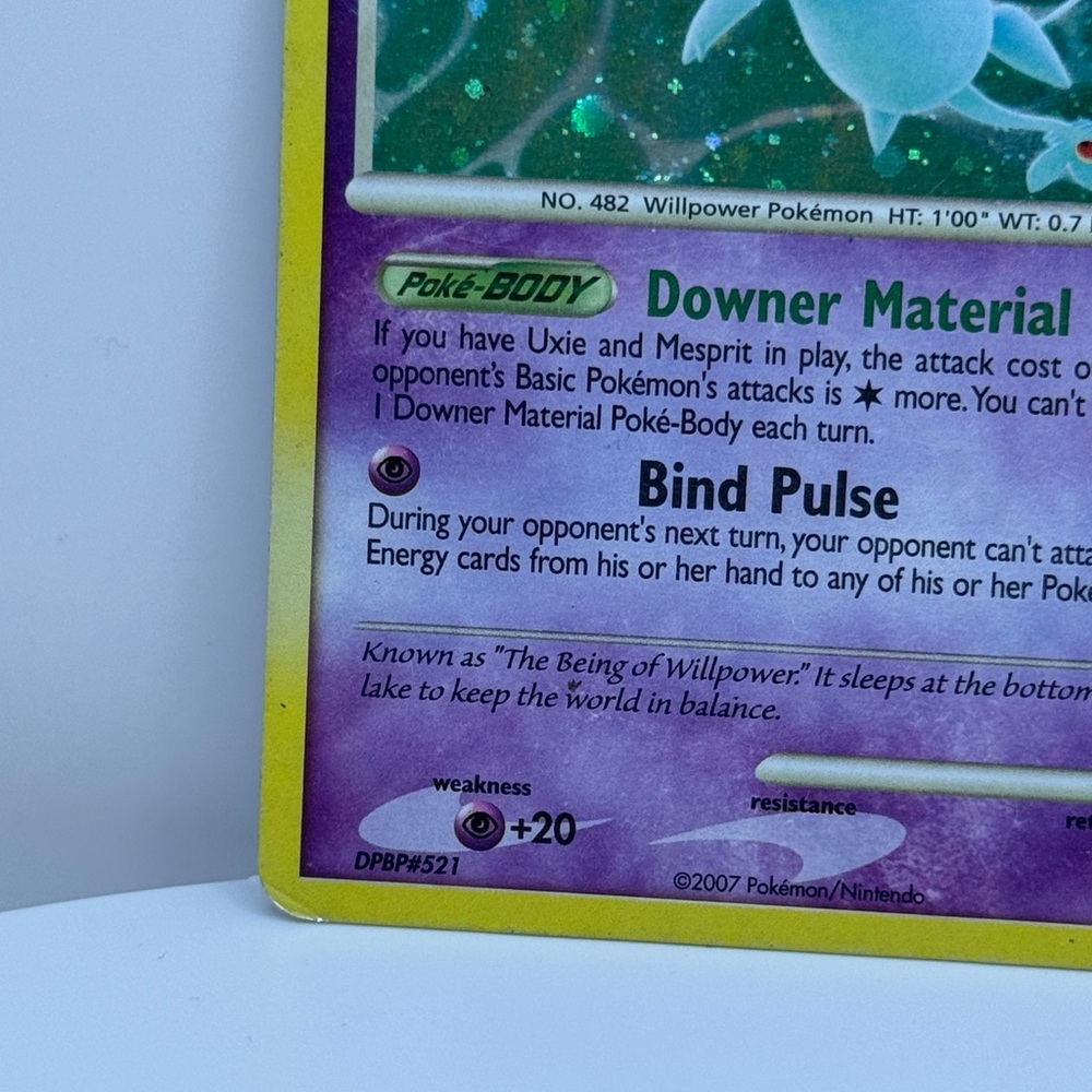 Pokemon ~ Azelf Card - Picture 2 of 2